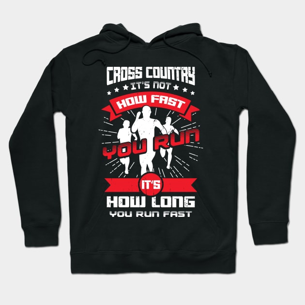 Cross Country Running Runner Gift Hoodie by Dolde08